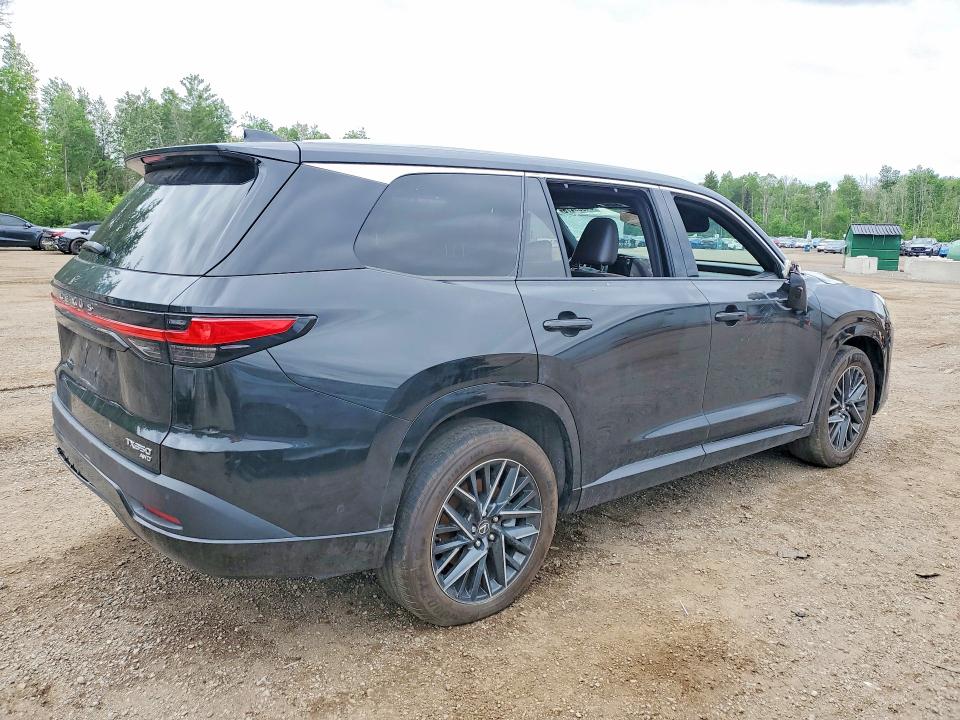 2024 Lexus Tx VIN 5TDAAAB66RS007442 COPART salvage auction — VANDALISM, Az - Cert Of Title - Salvage, sold $25,750 on 2026-07-13 (photo 3)