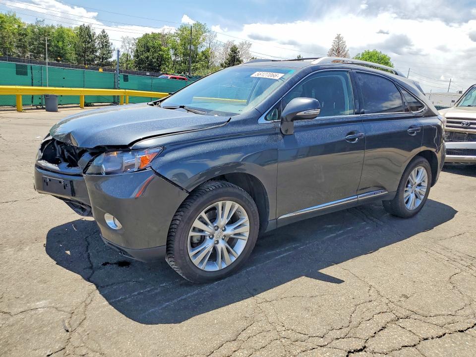 2010 Lexus Rx 450h VIN JTJBC1BA4A2400948 COPART salvage auction — FRONT END, Co - Public - Salvage Title, sold $3,400 on 2026-07-07 (photo 1)