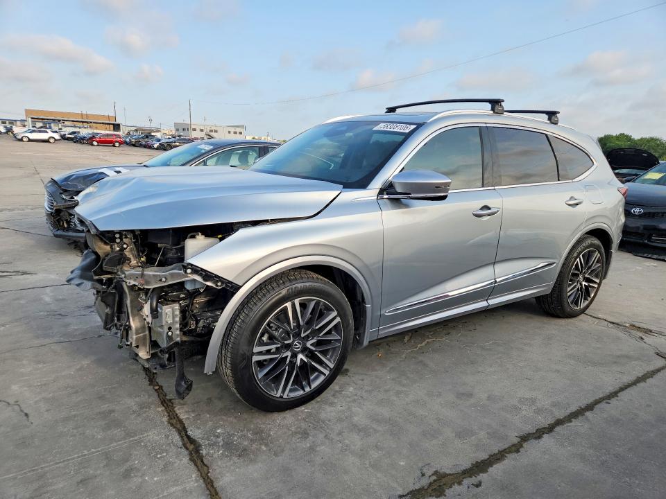 2026 Acura Mdx VIN 5J8YE1H89TL012169 COPART salvage auction — FRONT END, Tx - Salvage Vehicle Title, sold $22,700 on 2026-07-27 (photo 1)