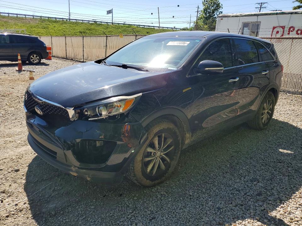 2017 Kia Sorento VIN 5XYPG4A36HG232330 COPART salvage auction — FRONT END, Oh - Certificate Of Title, sold $1,800 on 2026-07-15 (photo 1)