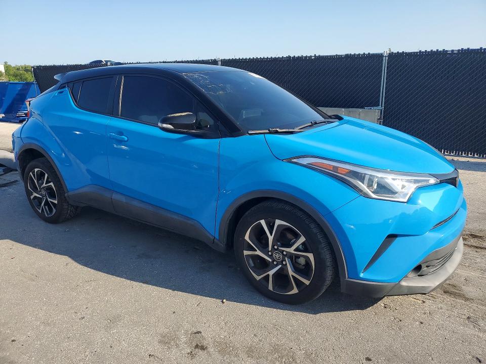 2019 Toyota C-hr VIN NMTKHMBX4KR073261 COPART salvage auction — REAR END, Fl - Cert Of Title Slvg Rebuildable, sold $7,300 on 2026-07-09 (photo 4)