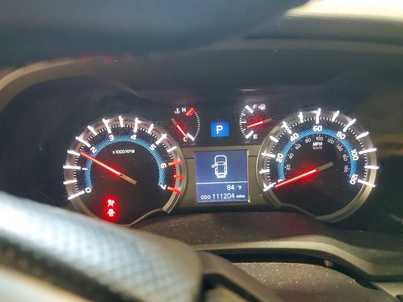 2019 Toyota 4runner VIN JTEBU5JR3K5618177 COPART salvage auction — FRONT END, Ny - Mv-907A Salvage Certificate, sold $8,100 on 2026-07-20 (photo 9)