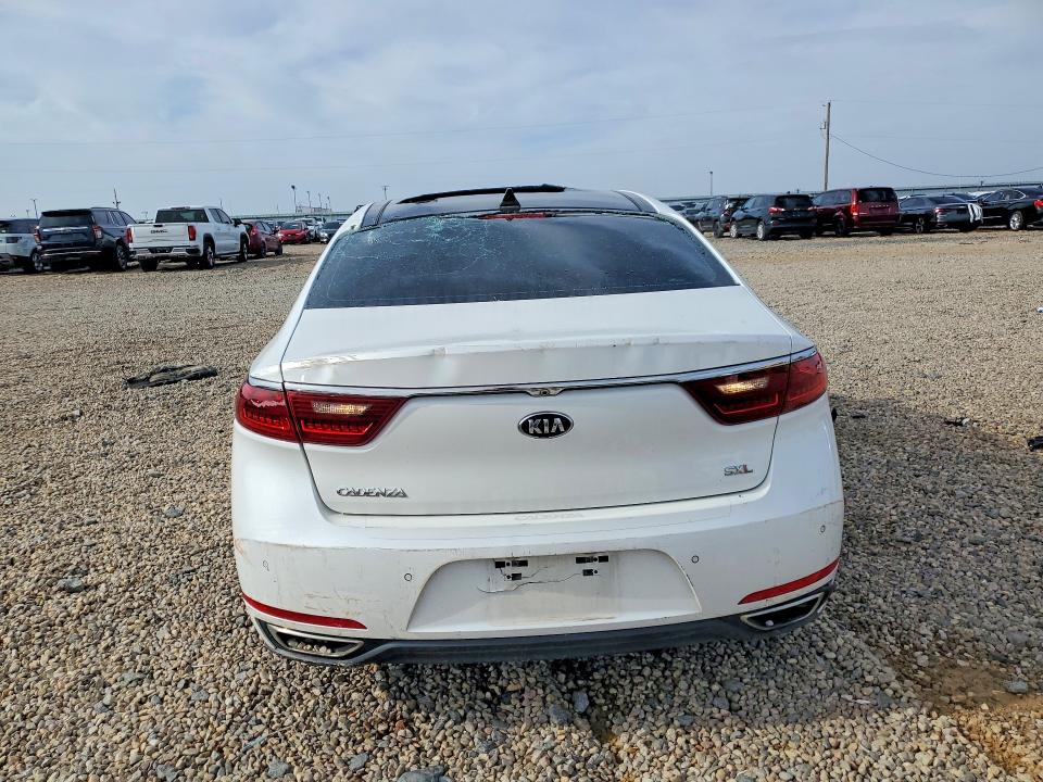 2018 Kia Cadenza VIN KNALC4J14J5101630 COPART salvage auction — FRONT END, Tx - Salvage Vehicle Title, sold $925 on 2026-07-07 (photo 6)