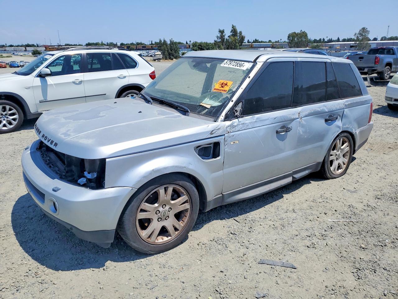 2007 Land Rover Range Rover Sport VIN SALSF25497A987242 — COPART salvage auction photo