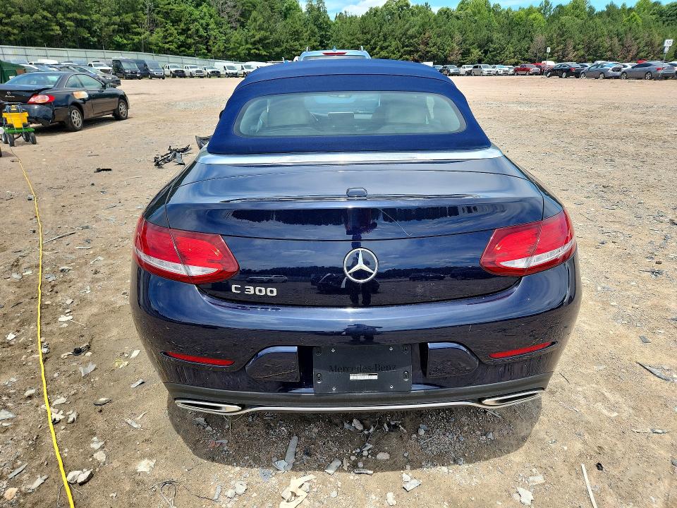2017 Mercedes-benz C-klasse VIN WDDWK4JBXHF494863 COPART salvage auction — FRONT END, Va - Cert Of Title - Salvage, sold $7,500 on 2026-07-13 (photo 6)