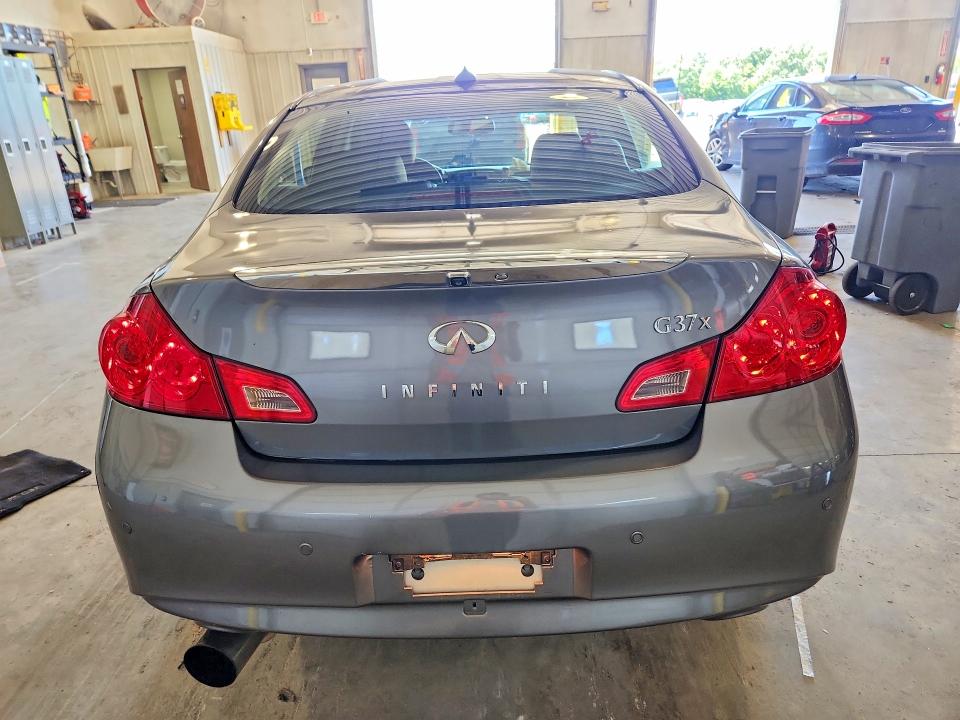 2013 Infiniti G VIN JN1CV6AR7DM357160 COPART salvage auction — UNDERCARRIAGE, MO - SALVAGE CERTIFICATE OF TITLE, sold $350 on 2026-07-28 (photo 6)
