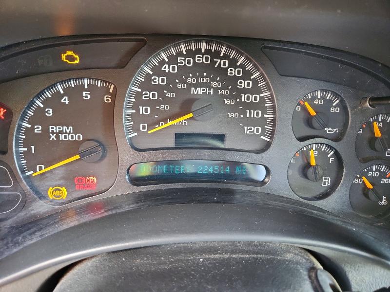 2005 Chevrolet Silverado 1500 VIN 1GCEC19X85Z182360 COPART salvage auction — FRONT END, La - Cert Of Title-Salvage, sold $925 on 2026-07-02 (photo 9)