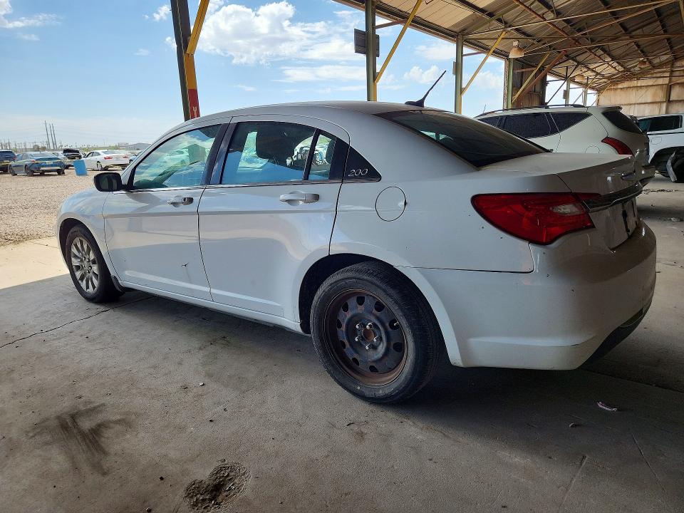 2012 Chrysler 200 VIN 1C3CCBAB9CN256715 COPART salvage auction — FRONT END, Az - Certificate Of Title, sold $475 on 2026-07-29 (photo 2)