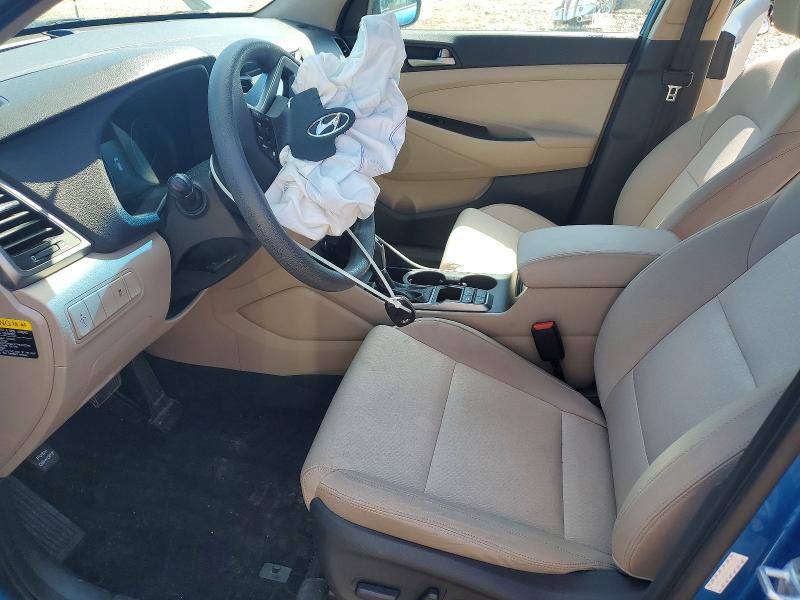 2018 Hyundai Tucson VIN KM8J3CA49JU782707 COPART salvage auction — FRONT END, Ny - Mv-907A Salvage Certificate, sold $4,300 on 2026-07-13 (photo 7)