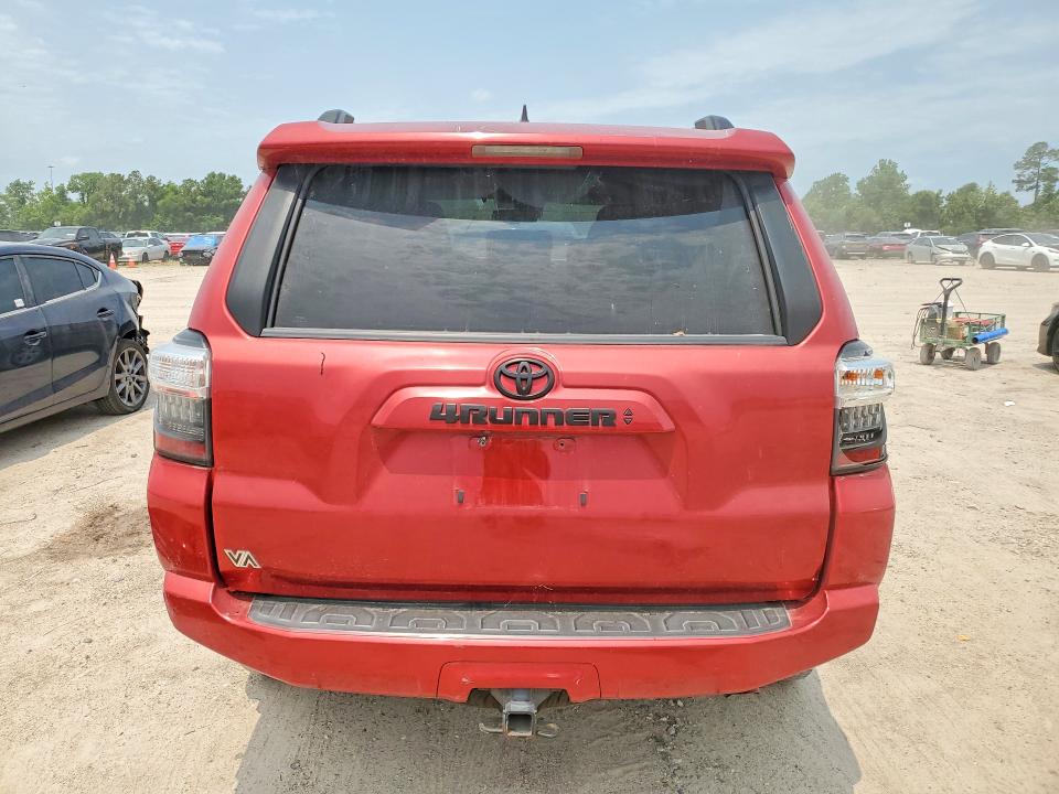 2021 Toyota 4runner VIN JTEEU5JR5M5240220 COPART salvage auction — FRONT END, Tx - Certificate Of Title (P), sold $7,500 on 2026-07-10 (photo 6)