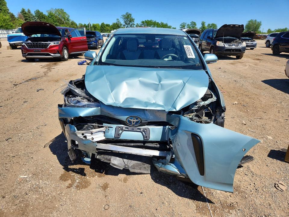 2021 Toyota VIN JTDKAMFU4M3143612 COPART salvage auction — FRONT END, Il - Salvage Certificate, sold $825 on 2026-07-28 (photo 5)