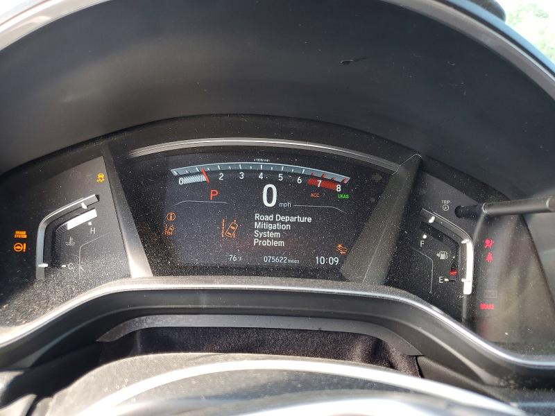 2022 Honda Cr-v VIN 7FARW1H81NE009518 COPART salvage auction — SIDE, Sc - Cert Of Title-Salvage, sold $12,000 on 2026-07-27 (photo 9)