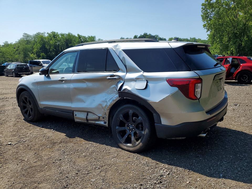 2024 Ford Explorer VIN 1FMSK8KH8RGA89739 COPART salvage auction — SIDE, Ny - Mv-907A Salvage Certificate, sold $7,200 on 2026-07-30 (photo 2)