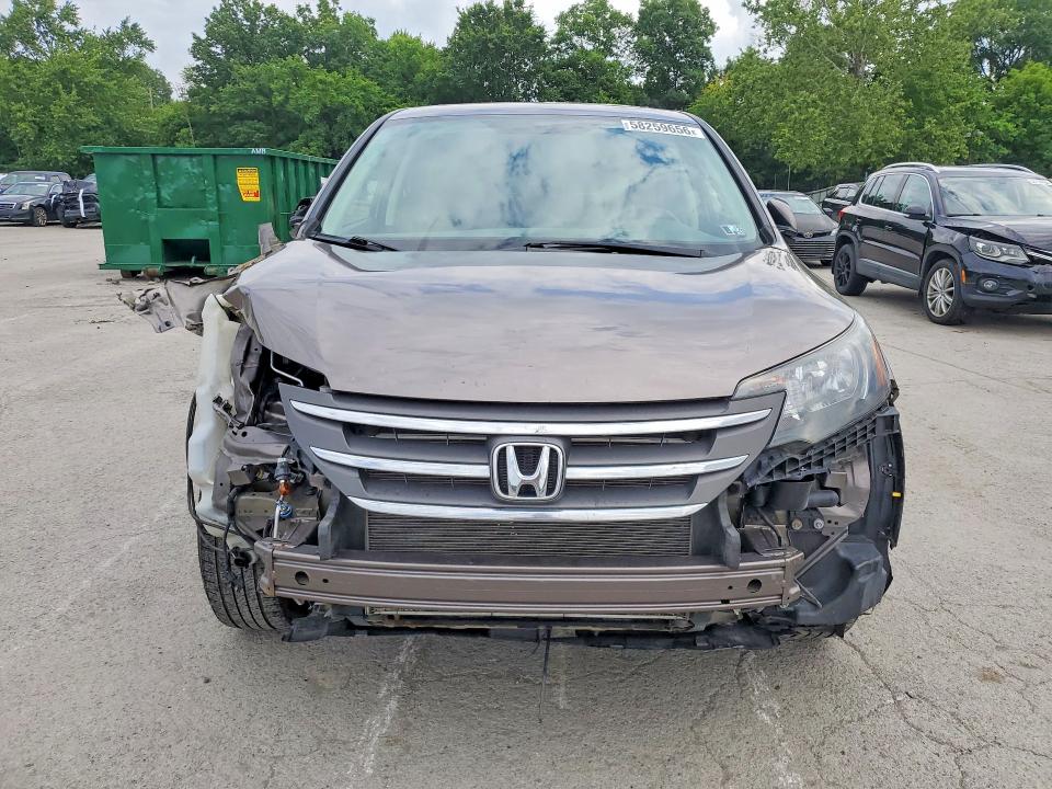 2012 Honda VIN 5J6RM4H5XCL027531 COPART salvage auction — FRONT END, Pa - Certificate Of Salvage, sold $2,900 on 2026-07-02 (photo 5)