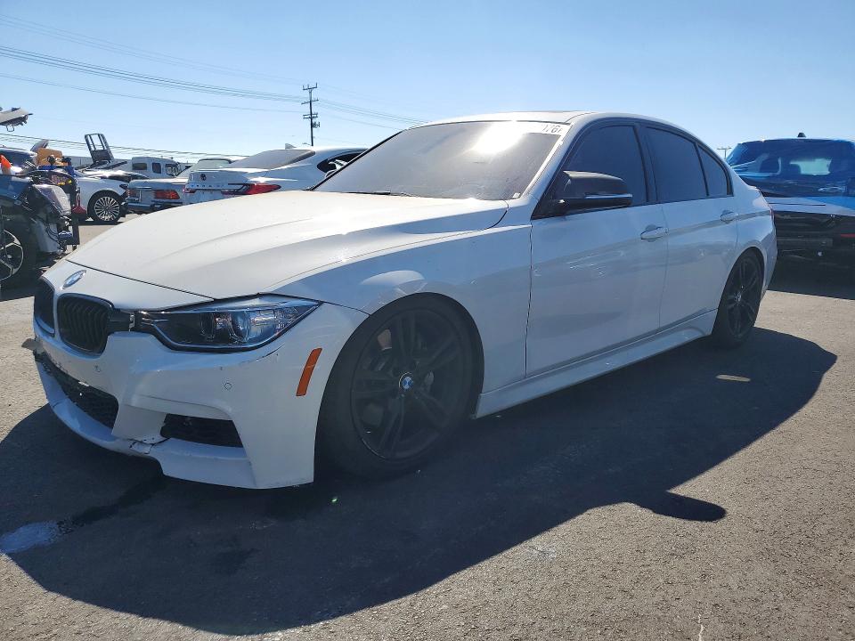 2014 BMW VIN WBA3A9C50EF479415 COPART salvage auction — FRONT END, CA - SALVAGE CERTIFICATE, sold $875 on 2026-07-27 (photo 1)