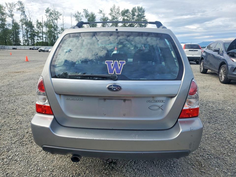 2007 Subaru Forester VIN JF1SG63647H734469 COPART salvage auction — SIDE, WA - BILL OF SALE, sold $425 on 2026-07-13 (photo 6)