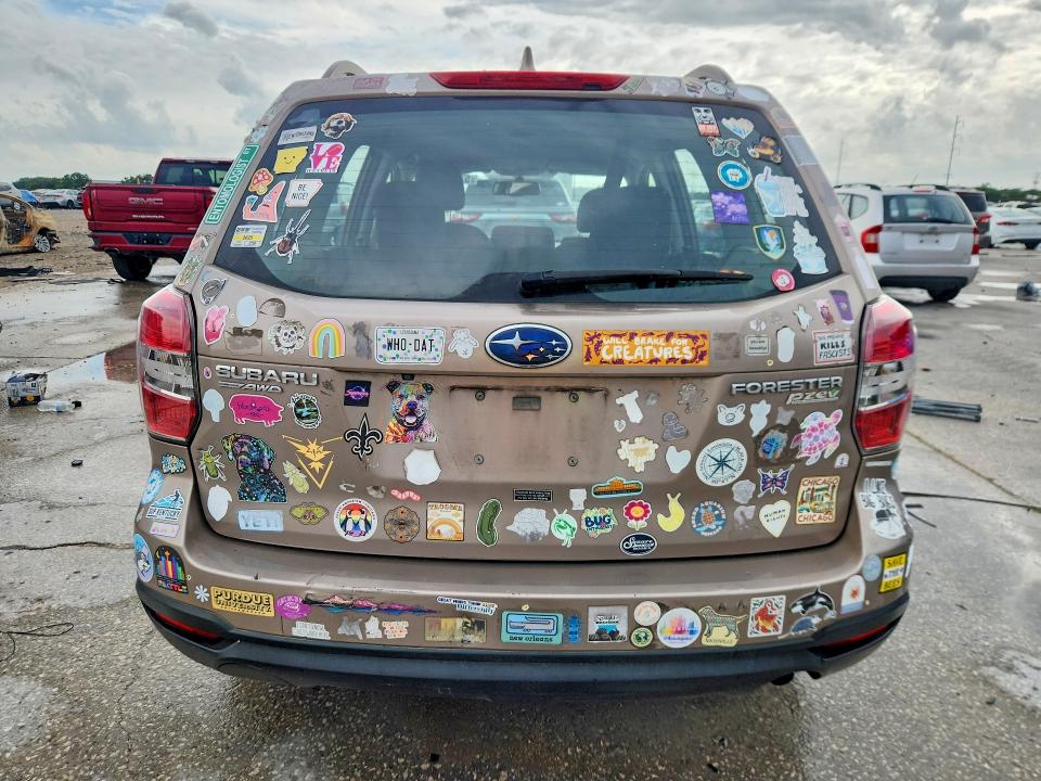 2016 Subaru Forester VIN JF2SJABC1GH411035 COPART salvage auction — MECHANICAL, La - Certificate Of Title, sold $1,500 on 2026-07-18 (photo 6)