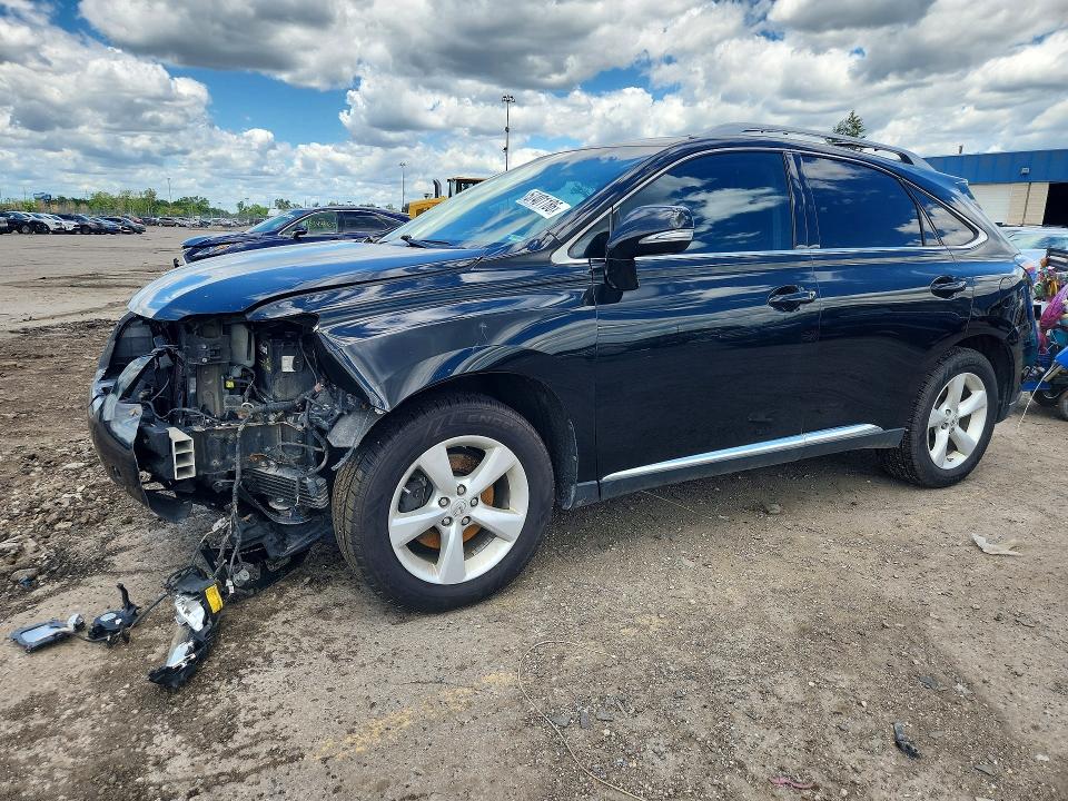 2010 Lexus Rx VIN 2T2BK1BA6AC035482 COPART salvage auction — FRONT END, Mi - Certificate Of Title, sold $2,050 on 2026-07-28 (photo 1)