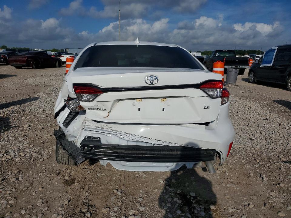 2024 Toyota Corolla VIN 5YFB4MDEXRP135998 COPART salvage auction — REAR END, Tx - Salvage Vehicle Title, sold $200 on 2026-07-27 (photo 6)