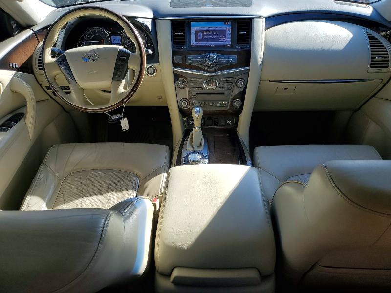 2014 Infiniti Qx80 VIN JN8AZ2NC9E9350937 COPART salvage auction — MINOR DENT/SCRATCHES, Md - Certificate Of Title, sold $3,450 on 2026-07-27 (photo 8)