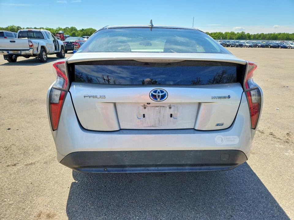 2017 Toyota Prius VIN JTDKARFU9H3532538 COPART salvage auction — FRONT END, Ny - Mv-907A Salvage Certificate, sold $1,900 on 2026-07-20 (photo 6)
