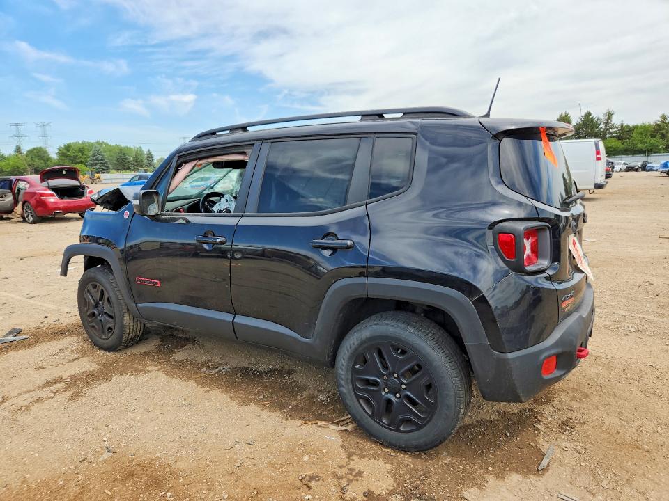 2018 Jeep Renegade VIN ZACCJBCB9JPH98383 COPART salvage auction — FRONT END, IL - SALVAGE CERTIFICATE, sold $525 on 2026-07-30 (photo 2)