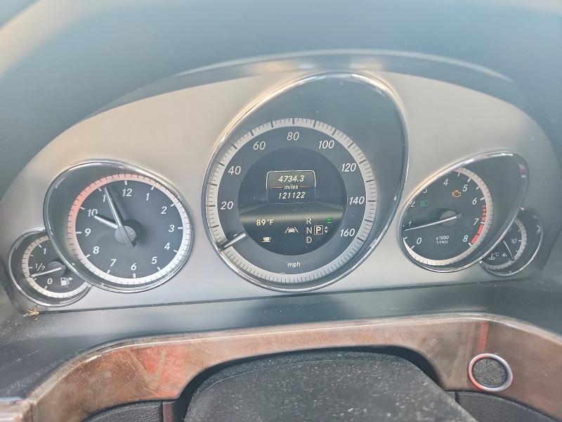 2013 Mercedes-benz E-klasse VIN WDDHF5KB0DA754471 COPART salvage auction — SIDE, Salvage Title, sold $1,100 on 2026-07-24 (photo 9)