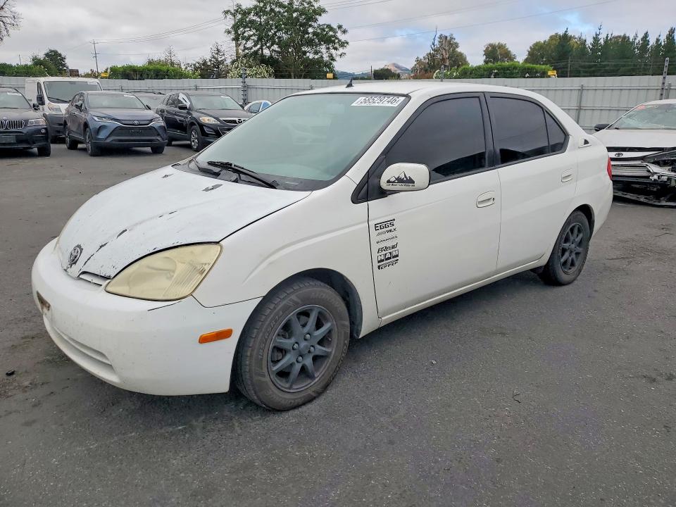 2002 Toyota Prius VIN JT2BK12U020059683 — COPART salvage auction photo