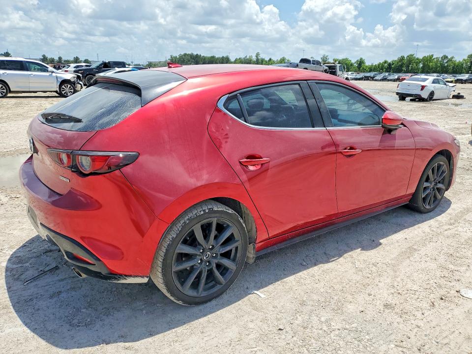 2020 Mazda VIN JM1BPBNM1L1158339 COPART salvage auction — REAR END, TX - SALVAGE VEHICLE TITLE, sold $3,450 on 2026-07-14 (photo 3)