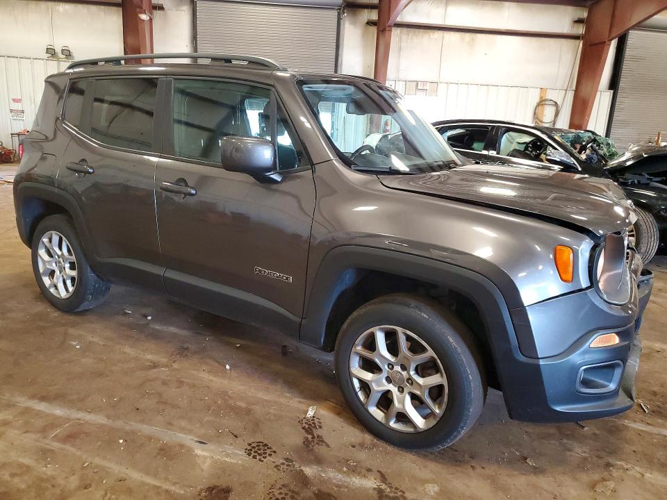 2017 Jeep Renegade VIN ZACCJBBBXHPE64939 COPART salvage auction — FRONT END, Mi - Certificate Of Title, sold $475 on 2026-07-10 (photo 4)