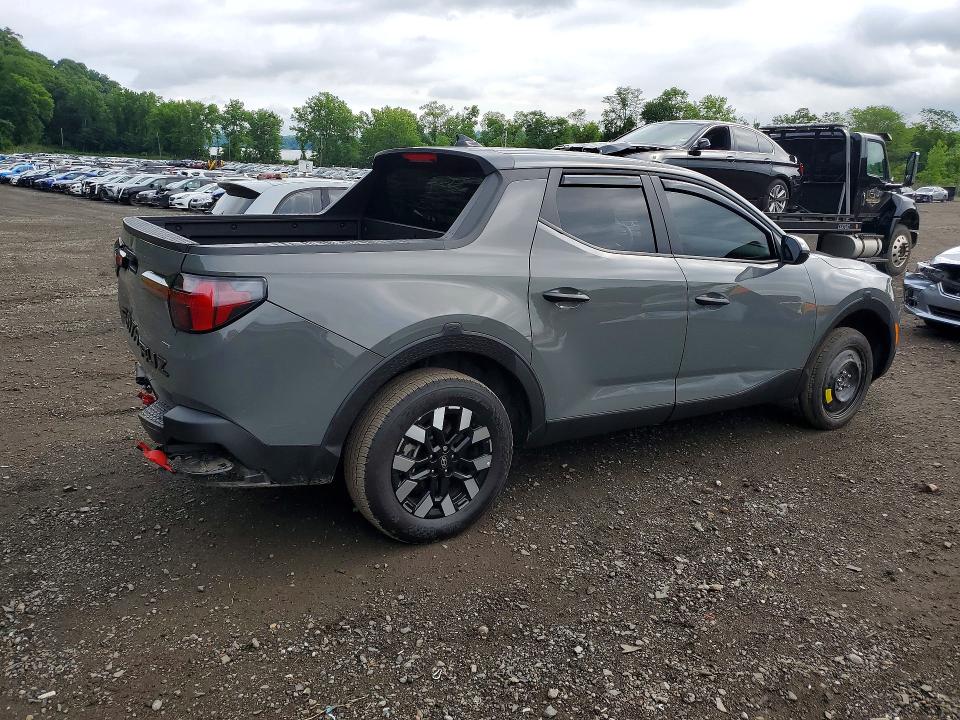 2026 Hyundai Santa cruz VIN 5NTJADDE5TH165176 COPART salvage auction — REAR END, Ny - Mv-907A Salvage Certificate, sold $350 on 2026-07-21 (photo 3)