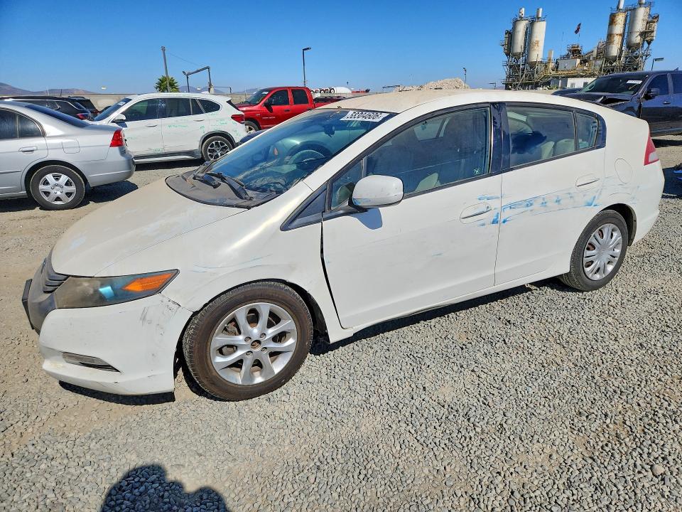 2011 Honda Insight VIN JHMZE2H55BS002787 COPART salvage auction — FRONT END, CA - SALVAGE CERTIFICATE, sold $650 on 2026-07-24 (photo 1)