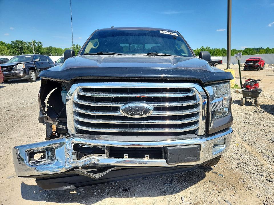 2015 Ford F-150 VIN 1FTEW1CG5FKD86754 COPART salvage auction — FRONT END, Ky - Red Rebuilt Salvage Flood, sold $4,000 on 2026-07-02 (photo 5)