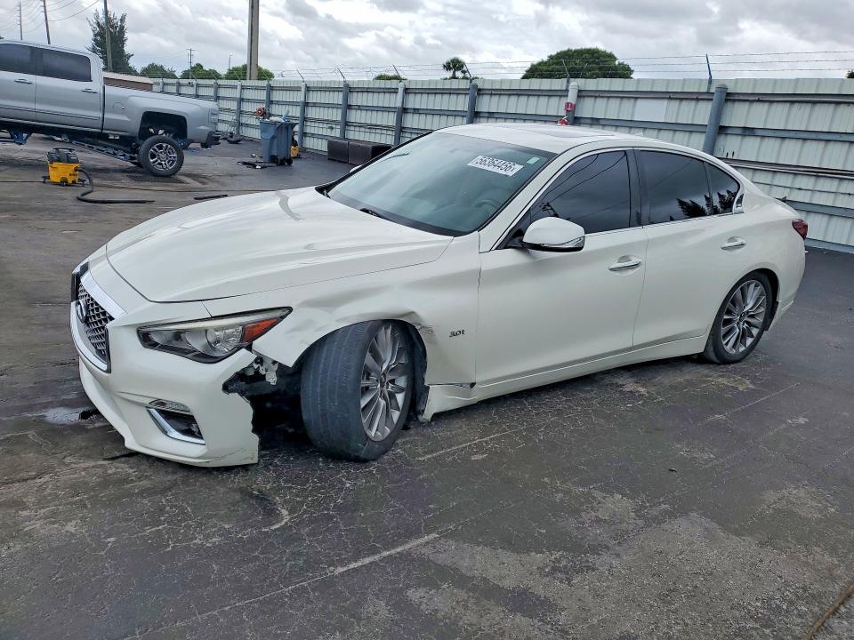 2020 Infiniti VIN JN1EV7AP7LM204094 COPART salvage auction — FRONT END, FL - CERTIFICATE OF DESTRUCTION, sold $2,600 on 2026-07-22 (photo 1)