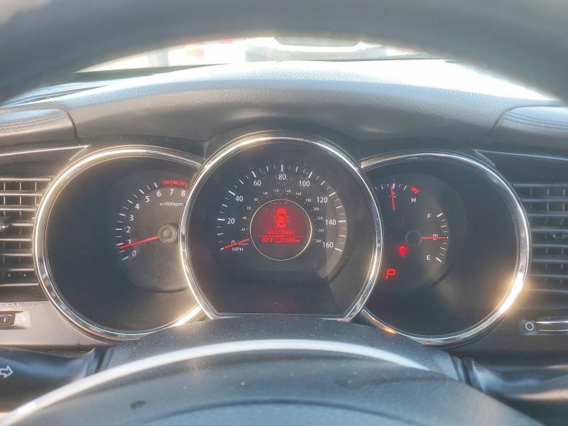 2013 Kia Optima VIN 5XXGN4A76DG211517 COPART salvage auction — REAR END, Tx - Certificate Of Title (P), sold $875 on 2026-07-09 (photo 9)