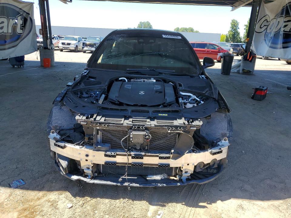 2021 Mercedes-benz S class VIN W1K6G7GB9MA042842 COPART salvage auction — SIDE, CA - DIS/DLR/EXP ONLY CLEAN TITLE, sold $21,800 on 2026-07-28 (photo 5)