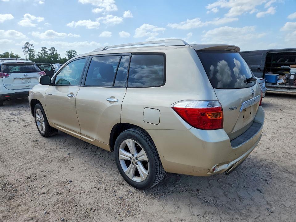 2008 Toyota Highlander VIN JTEDS42A782020783 COPART salvage auction — SIDE, Tx - Certificate Of Title, sold $1,800 on 2026-07-02 (photo 2)