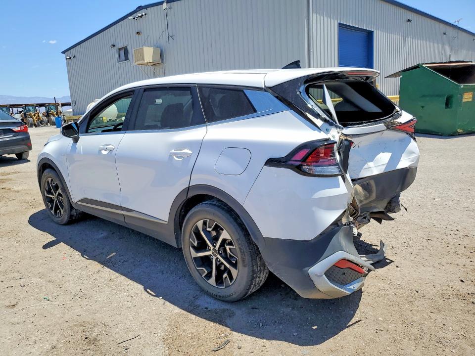 2023 Kia Sportage VIN 5XYK33AF4PG108162 COPART salvage auction — REAR END, Az - Cert Of Title - Salvage, sold $6,100 on 2026-07-06 (photo 2)