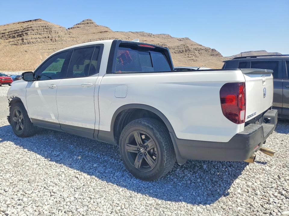 2023 Honda Ridgeline VIN 5FPYK3F89PB005762 COPART salvage auction — FRONT END, Nv - Salvage Title, sold $11,400 on 2026-07-29 (photo 2)
