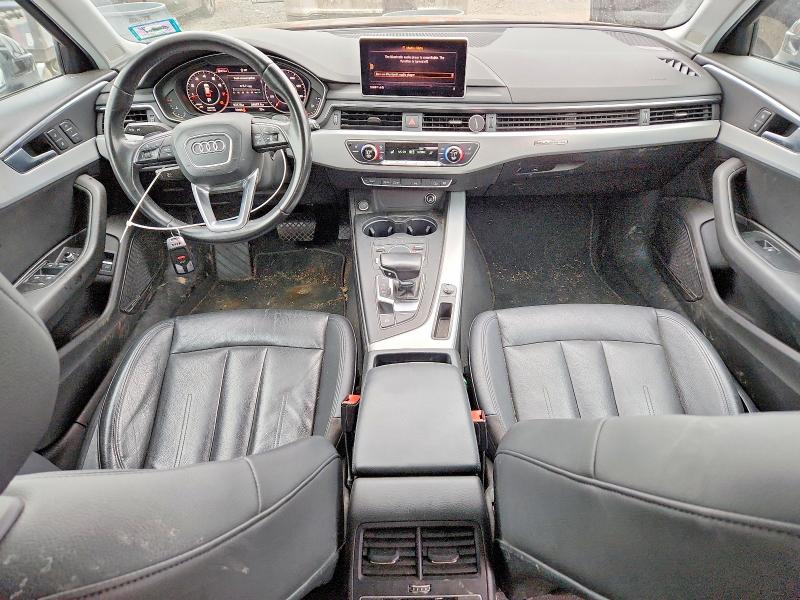 2017 Audi A4 VIN WA18NAF45HA106030 COPART salvage auction — REAR END, Nj - Cert Of Title-Salvage, sold $5,300 on 2026-07-24 (photo 8)