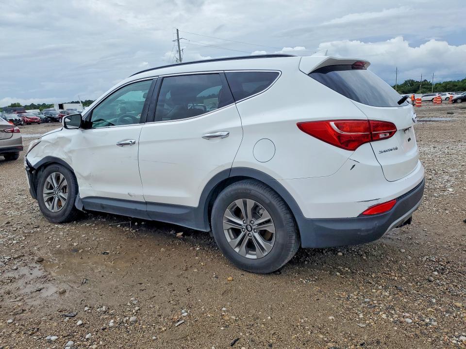 2016 Hyundai Santa fe VIN 5XYZU3LB9GG355831 COPART salvage auction — FRONT END, Tx - Salvage Vehicle Title, sold $2,250 on 2026-07-02 (photo 2)