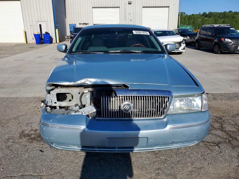 2005 Mercury Grand marquis VIN 2MEHM75W85X600043 COPART salvage auction — FRONT END, Ga - Cert Of Title-Salvage, sold $825 on 2026-07-02 (photo 5)