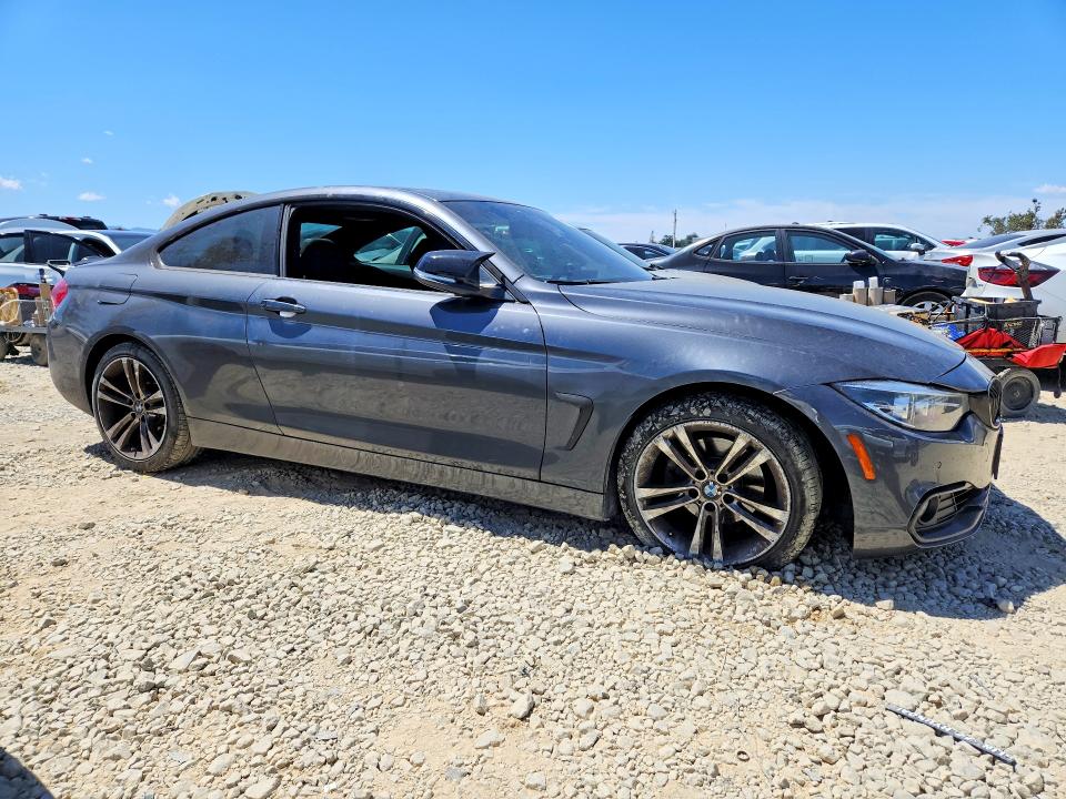 2018 BMW 4er VIN WBA4W3C56JAE99701 COPART salvage auction — FRONT END, Ca - Salvage Certificate, sold $1,500 on 2026-07-21 (photo 4)