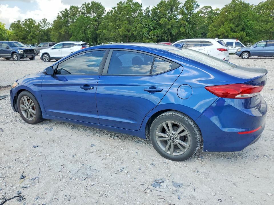 2017 Hyundai Elantra VIN 5NPD84LF1HH161005 COPART salvage auction — WATER/FLOOD, Tx - Salvage Title-Flood Damage, sold $1,100 on 2026-07-02 (photo 2)