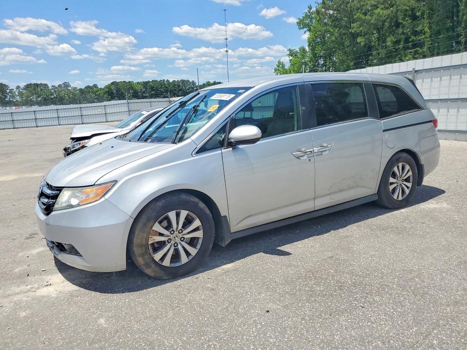 2015 Honda Odyssey VIN 5FNRL5H49FB091072 COPART salvage auction — UNDERCARRIAGE, Nc - Salvage Certificate Of Title, sold $450 on 2026-07-23 (photo 1)