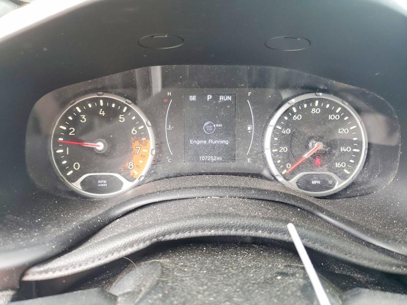 2018 Jeep Renegade VIN ZACCJBAB0JPG78944 COPART salvage auction — FRONT END, Tx - Certificate Of Title, sold $2,050 on 2026-07-02 (photo 9)