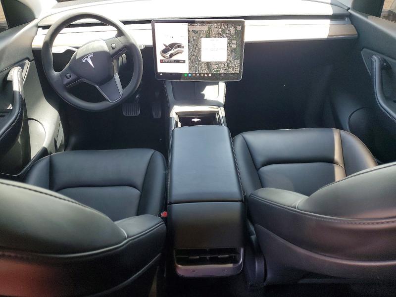 2022 Tesla VIN 7SAYGDEE9NF354346 COPART salvage auction — FRONT END, CA - SALVAGE CERTIFICATE, sold $7,400 on 2026-07-27 (photo 8)
