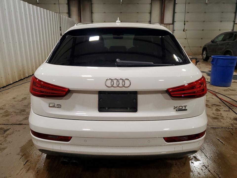 2018 Audi Q3 VIN WA1ECCFSXJR022134 COPART salvage auction — UNDERCARRIAGE, Pa - Certificate Of Salvage, sold $6,800 on 2026-07-07 (photo 6)