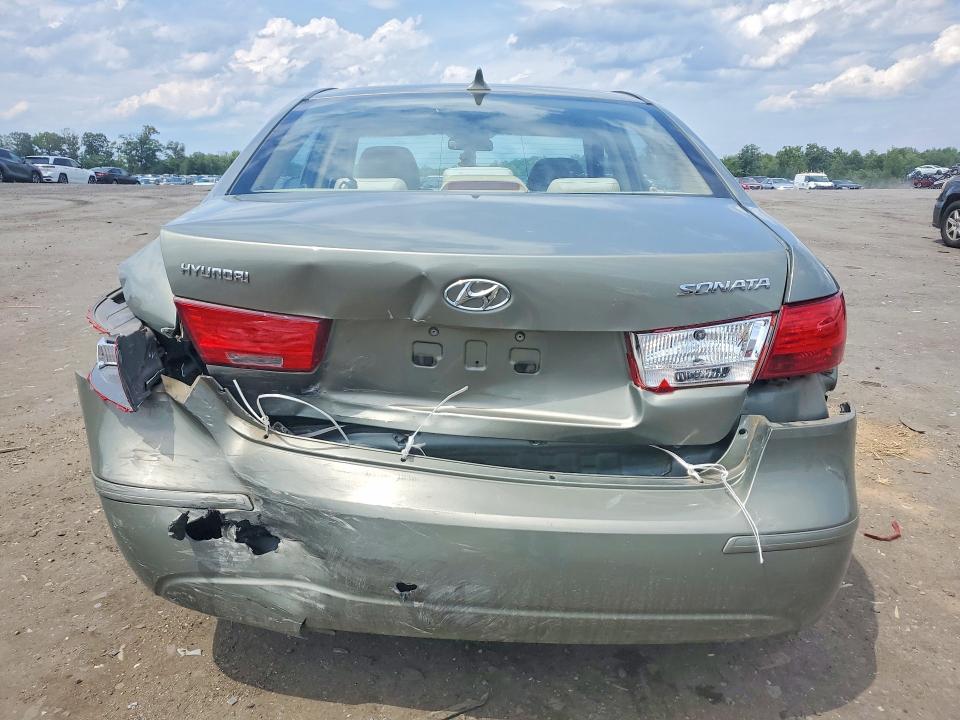 2009 Hyundai Sonata VIN 5NPET46C19H416841 COPART salvage auction — REAR END, Va - Cert Of Title - Salvage, sold $175 on 2026-07-15 (photo 6)