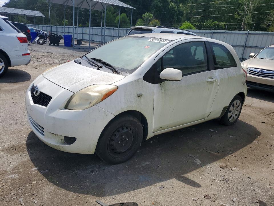 2007 Toyota Yaris VIN JTDJT903X75137499 COPART salvage auction — MECHANICAL, MT - CERTIFICATE OF TITLE, sold $625 on 2026-07-09 (photo 1)